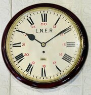 LNER Fusee Dial Railway Wall Clock Fenchurch