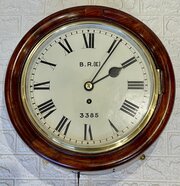 L.N.E.R Railway Dial Wall Clock, Chesterfield, 10”