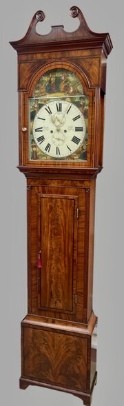 Magnificent Georgian Glasgow Longcase Clock