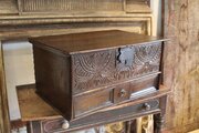 Bible Box Rare Welsh Gower Peninsula Oak C1720