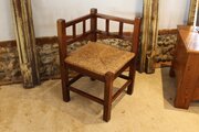 Rare Cotswold School Arts And Crafts Corner Chair