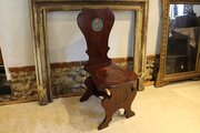 Chair Stunning Mahogany Chair Lumley Castle C1840