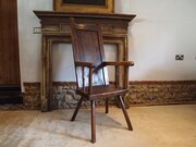 Chair Stunning Primitive George III Cumbrian 