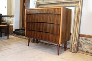 Chest Of Drawers Mid Century Black Walnut C1970