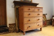 Chest Of Drawers Victorian Pine Matt Finish C1860