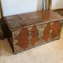 Chest trunk coffer stunning rare Zanzibar c1850