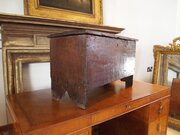 Coffer Rare Childs 17th Century Oak Coffer C1680