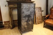 Industrial Vintage Metal Cupboard / Cabinet C1890