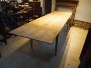 Table Extending French Oak Refectory Farmhouse 