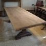 Table large French Monastic Oak refectory c1880
