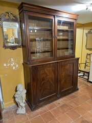 19th Century Mahogany Bookcase