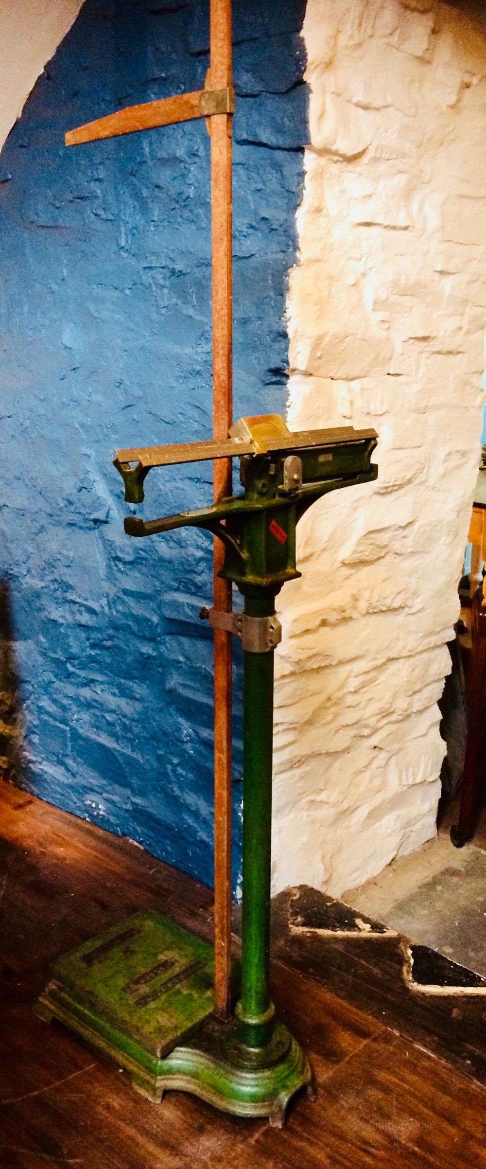Antiques Atlas Vintage Old School Weight And Height Scales