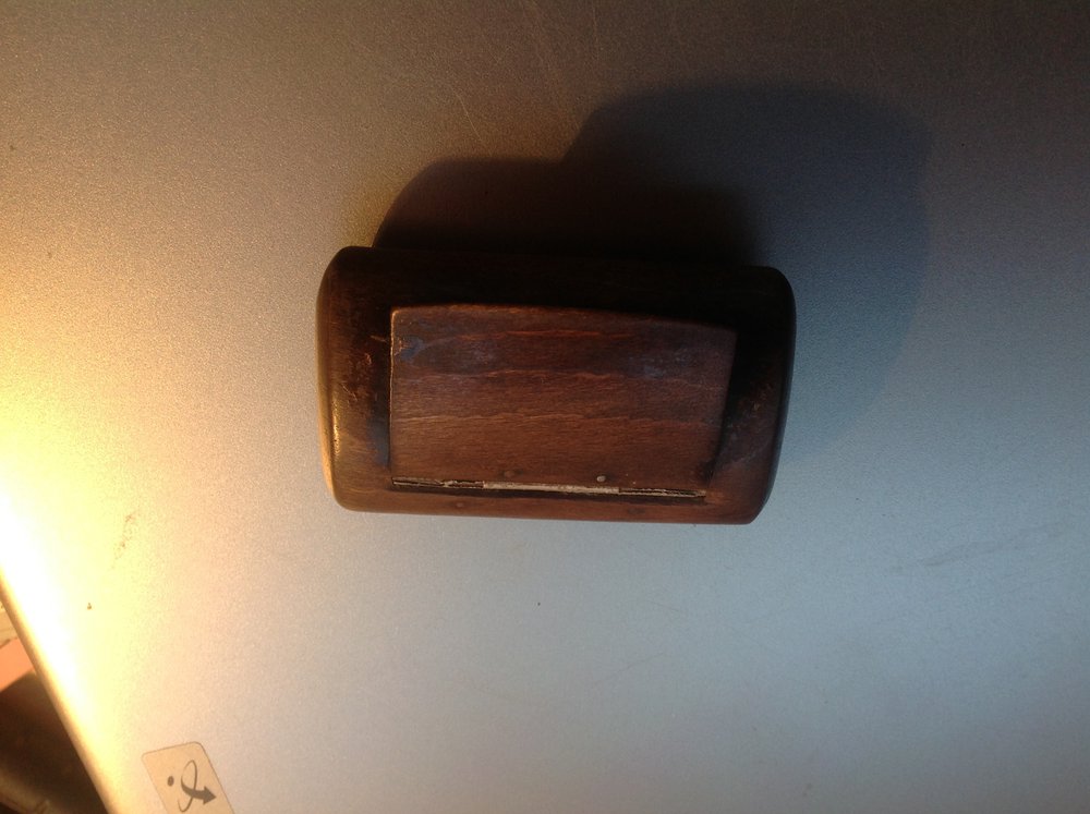 Antiques Atlas Wooden Snuff Box, Mid 19th Century