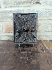 16th - 17th Century Small Oak Boss - Manor House