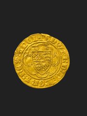 Gold Edward 111 Quarter Noble Plantagenet Period