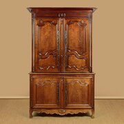 18th.c. French Oak Housekeepers Cupboard C.1770