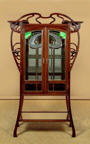 Art Nouveau Display Cabinet c1900