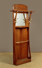 Art Nouveau Hallstand c1920