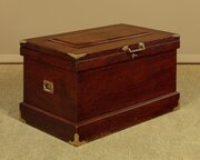 Brass Bound Chest C.1880