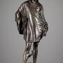 Bronze Figure of Villon by Jean Etcheto c.1920
