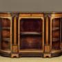 Burr Walnut & Ebonized Credenza c.1880