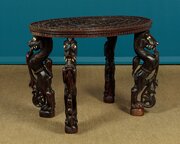 Carved Anglo Indian Coffee Table C.1900