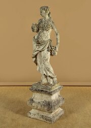 Classical Garden Statue Autumn.