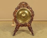 Exceptional Oriental Dinner Gong C.1890
