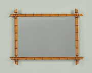 Faux Bamboo Mirror C.1890