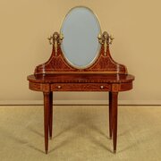 French Amboyna & Gilt Dressing Table C.1930