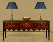 Georgian Oak Open Dresser Base C.1800