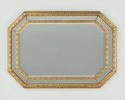 Gilded Cushion Frame Mirror