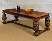 Large 17th.c. Style Oak Refectory Table C.1890
