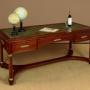 Large French Empire Style Bureau Plat Desk c.1960