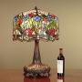 Large Tiffany Style Dragonfly Table Lamp