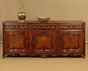 Long French Oak Sideboard c1780