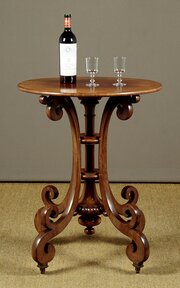 Mahogany Pedestal Side Table C.1830