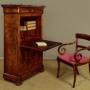 Mahogany Secretaire Abattant Writing Bureau c.1840