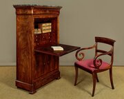 Mahogany Secretaire Abattant Writing Bureau C.1840