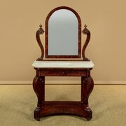 Mahogany  Marble Top Dressing Table c1850