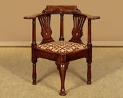 Oak Corner Armchair c1780