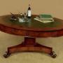 Oval Library Drum Table c.1860