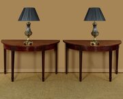 Pair Of Georgian Mahogany Side Tables C.1800