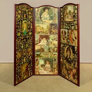 Scrap Work Folding Screen c1890