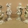 Set of Four Garden Statues