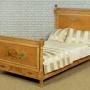 Single Bed with Painted Decoration c.1890