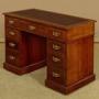 Small Oak Pedestal Desk c.1890