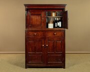 Small Welsh Oak Kitchen Cupboard c1750