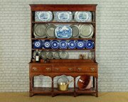 Welsh Dresser With Open Rack & Potboard C.1810