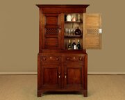 Welsh Oak Bread & Cheese Cupboard C.1820